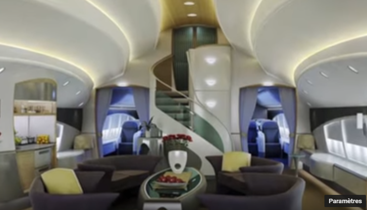 06 – Joseph Lau’s Boeing 747-8 VIP – intérieur
