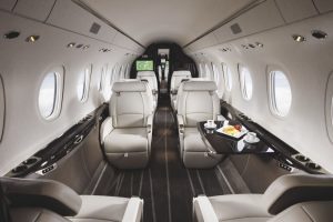 Cessna Citation Longitude - sa cabine offre beaucoup d'espace et lumière