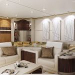 Le Boeing 747-8 VIP offre 444 m² d'espace avec bureau, salle à manger, living