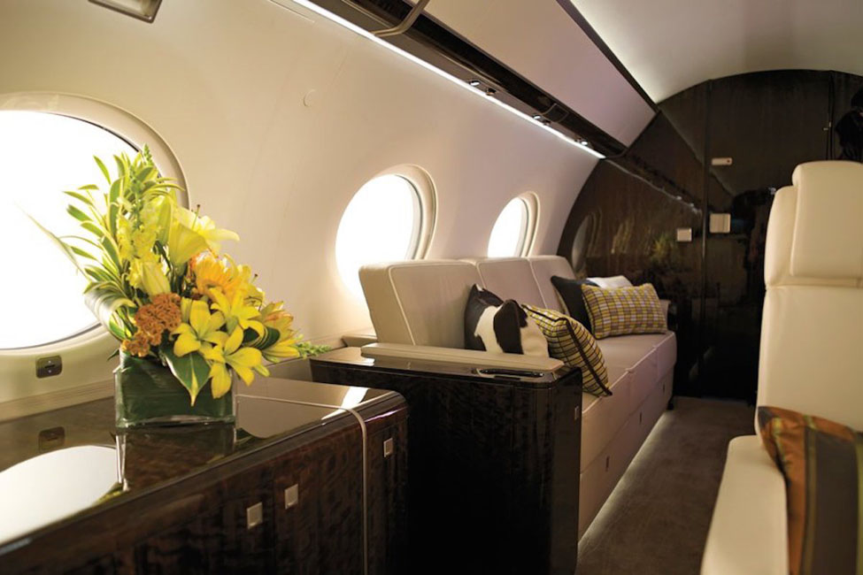 Le Gulfstream G650 à la cabine plus longue sur le marché, pour 58 millions d’euros