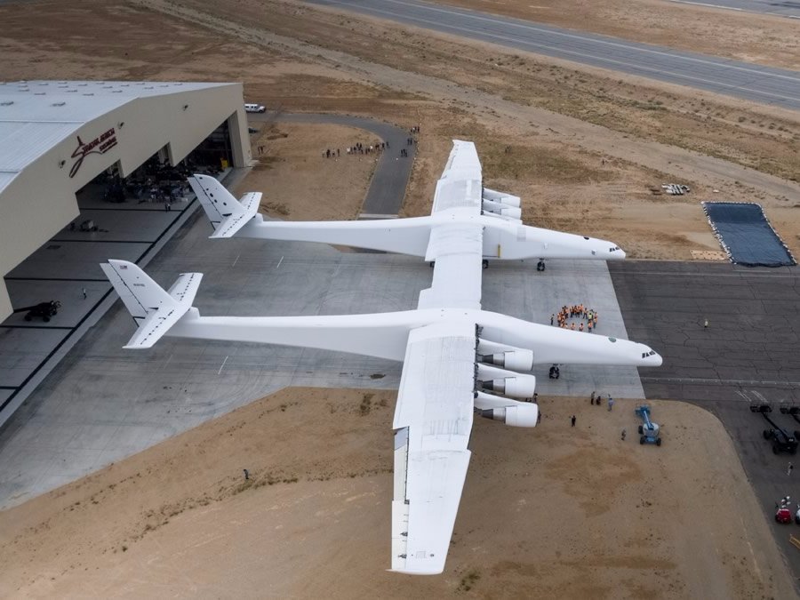 Stratolaunch, l'avion plus gros du monde
