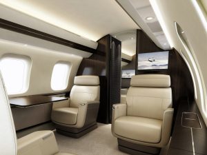 Bombardier Global 7000 - intérieur