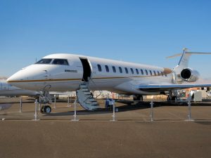 Bombardier Global 7000 à Las Vegas - photo Bombardier