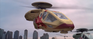 hélicoptère du film sixième jour