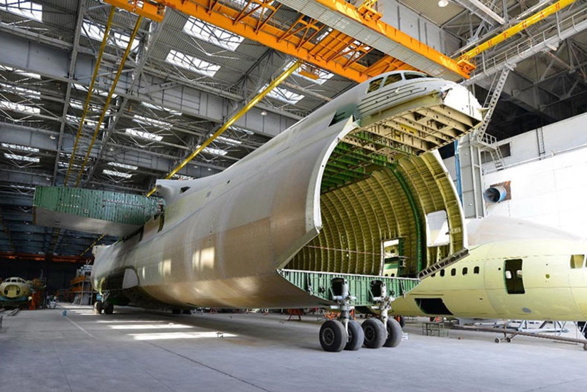 La fabrication du 2ème Antonov 225 Mriya - Photo Antonov Airlines