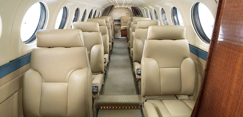 King Air 360 ER - cabine