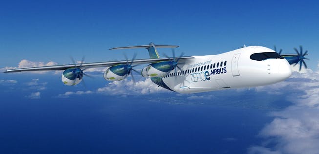 Dernier concept avion à hydrogène Airbus