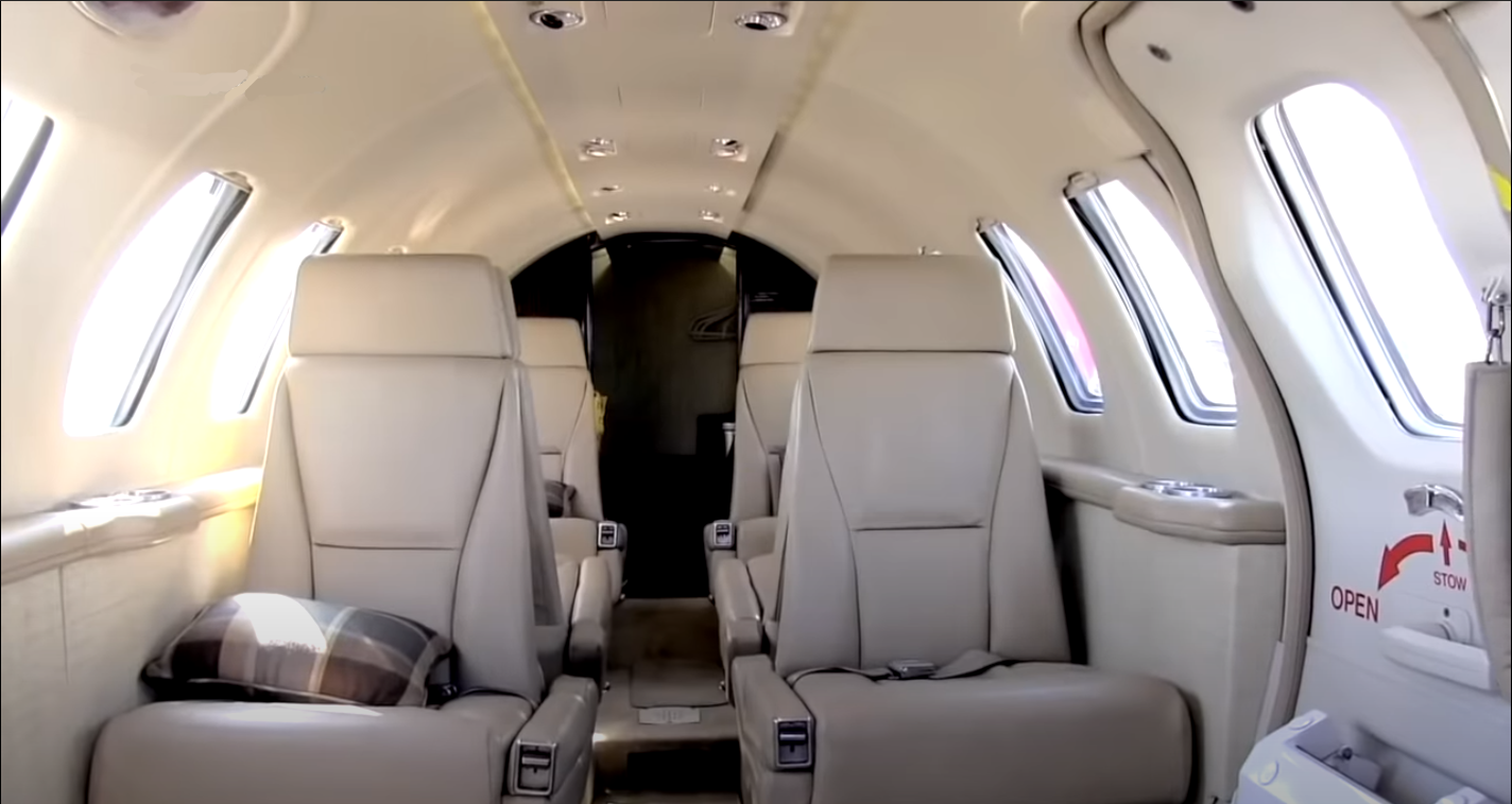 Cessna Citation Bravo – cabine